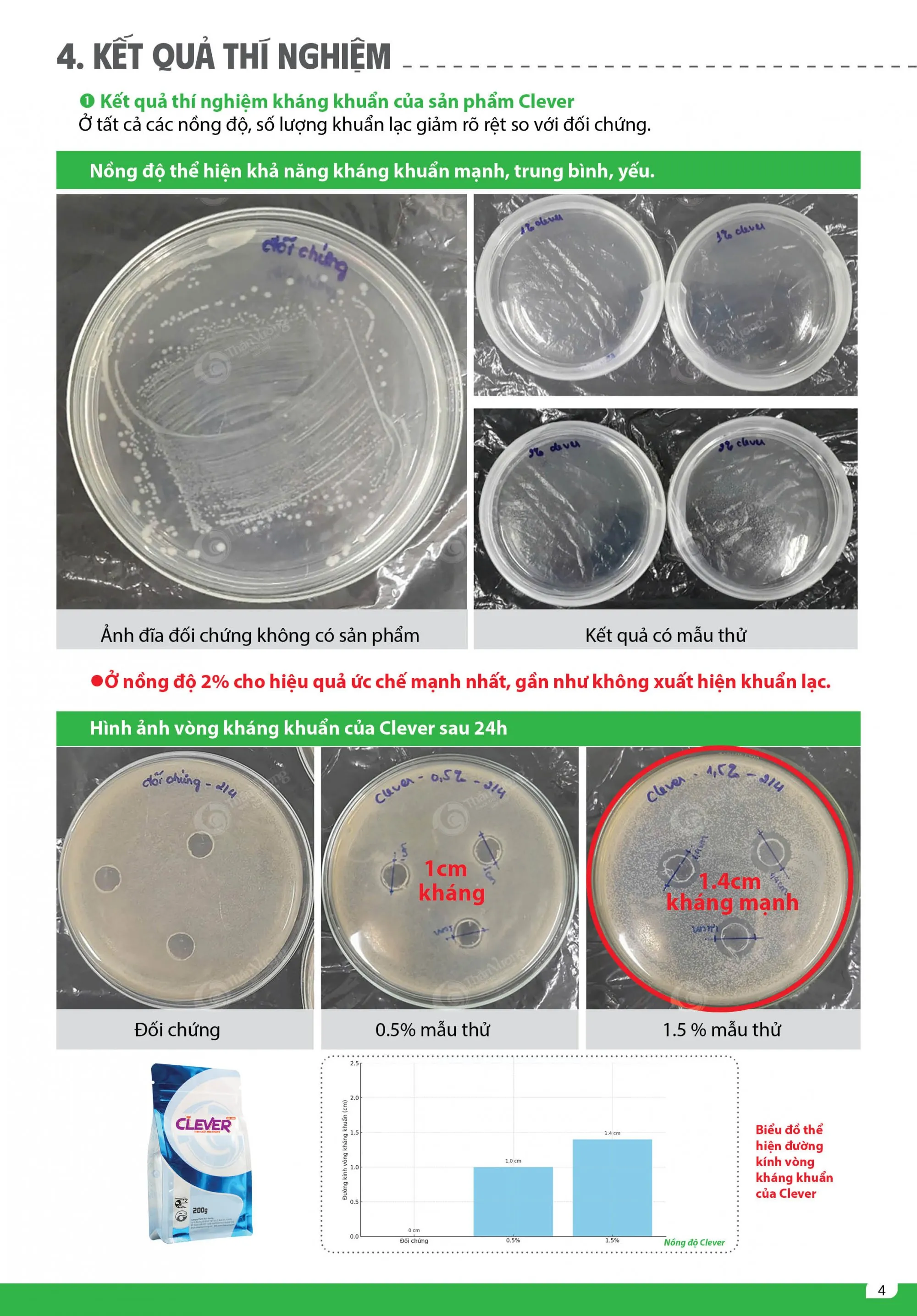 Report on Experimental Antibacterial Capacity - updated content 4