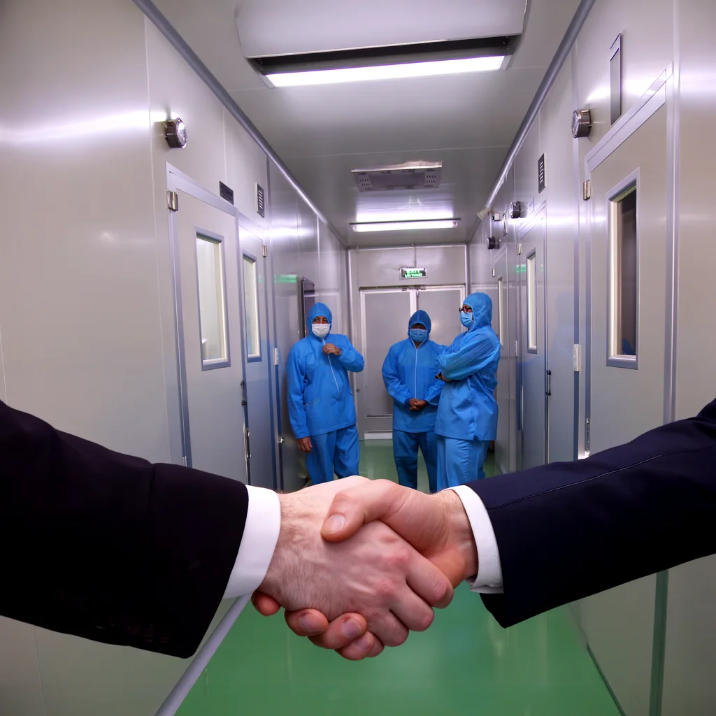 Bắt tay hợp tác B2B tại nhà máy GMP-WHO Thần Vương